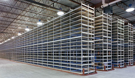 boltless steel metal shelving