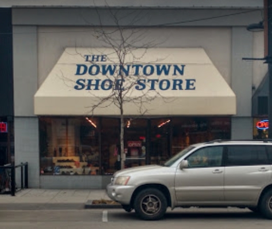 shoe store downtown